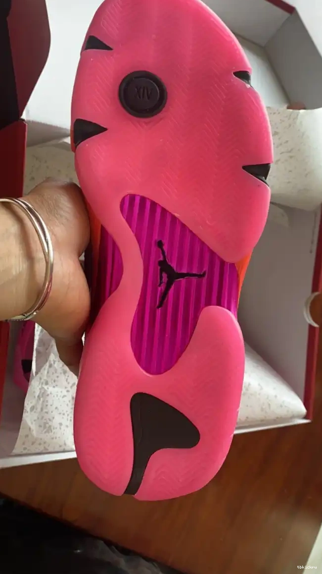 Cheap TBkick Jordan Retro DH4121-600 (W) 14 Pink Shocking Low 0326